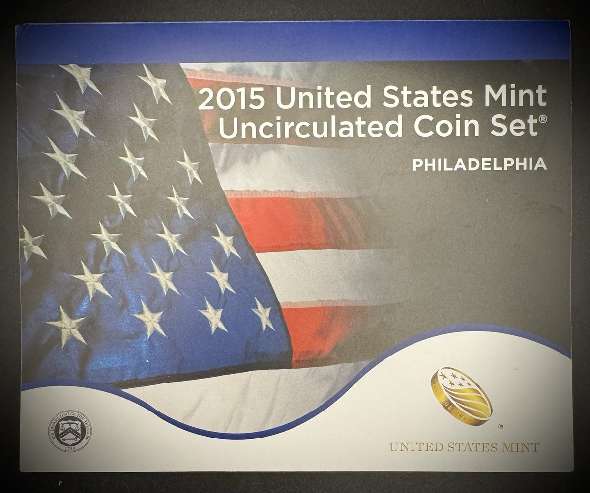 2015 P D US Mint Set Uncirculated 28 Coin Set Original Mint Packaging with COA2