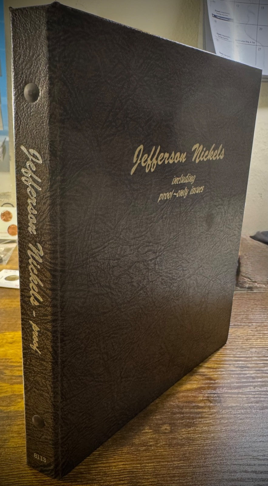 1938-1990 Jefferson Nickel High Grade COMPLETE SET w PROOFS In DANSCO 161 Coins11
