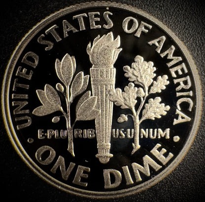 2023-S GEM PROOF Roosevelt Dime 10C Clad DEEP CAMEO Coin1