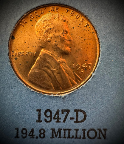 1909 VDB-1974 P D S Lincoln Cent Starter Set 154 Coins 1960-D Small Date Whitman21