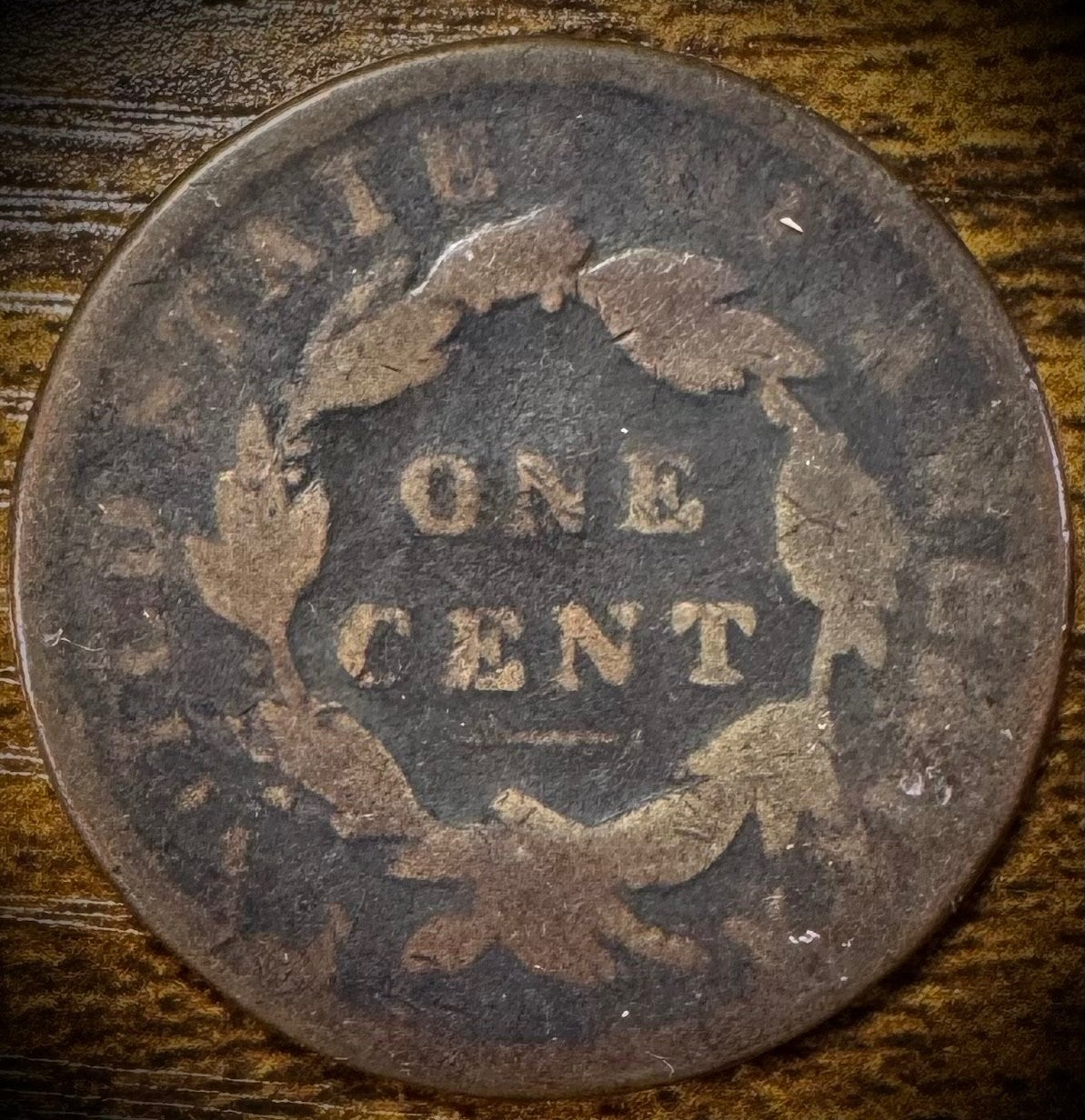 Lot Of 5 Large Cents Coronet Head Matron Style Braided Hair3