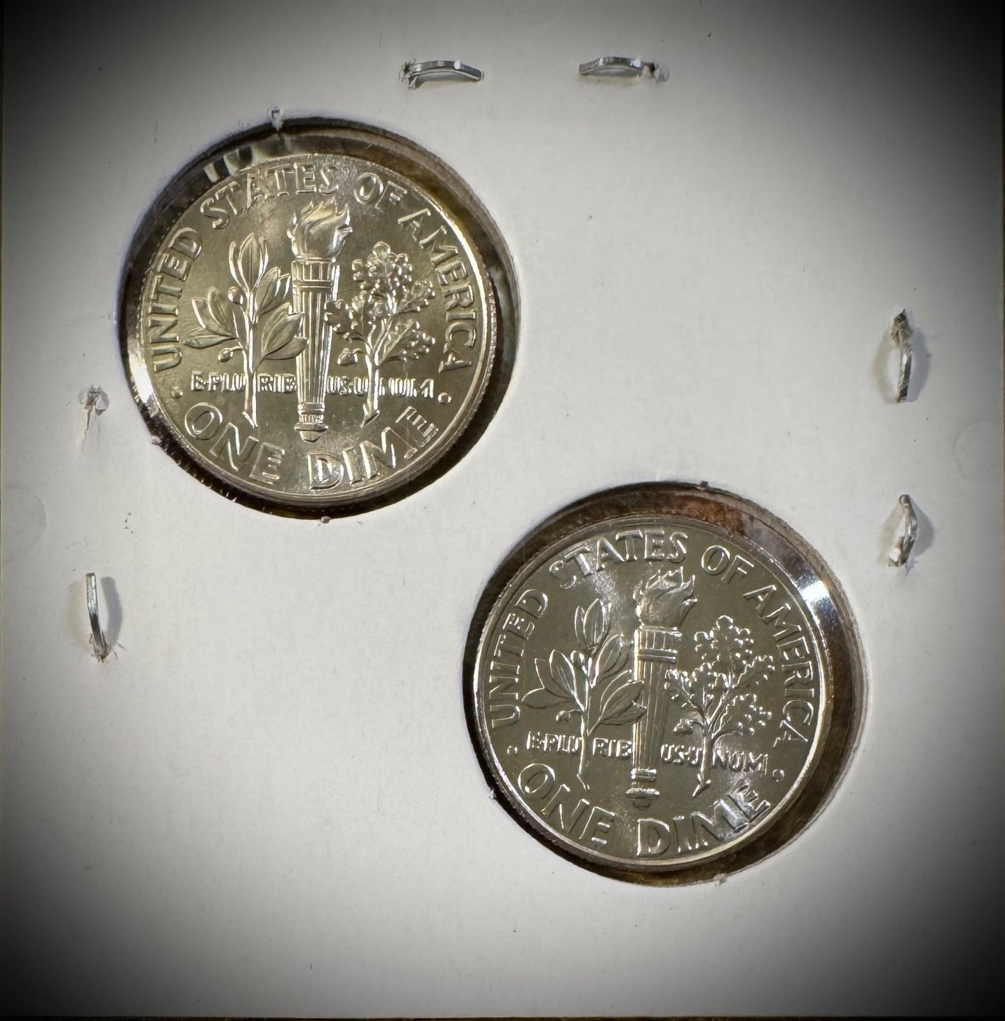 2024 Roosevelt Dime 10C P D Uncirculated 2 Coin Lot From OBW Rolls LOW MINTAGE1