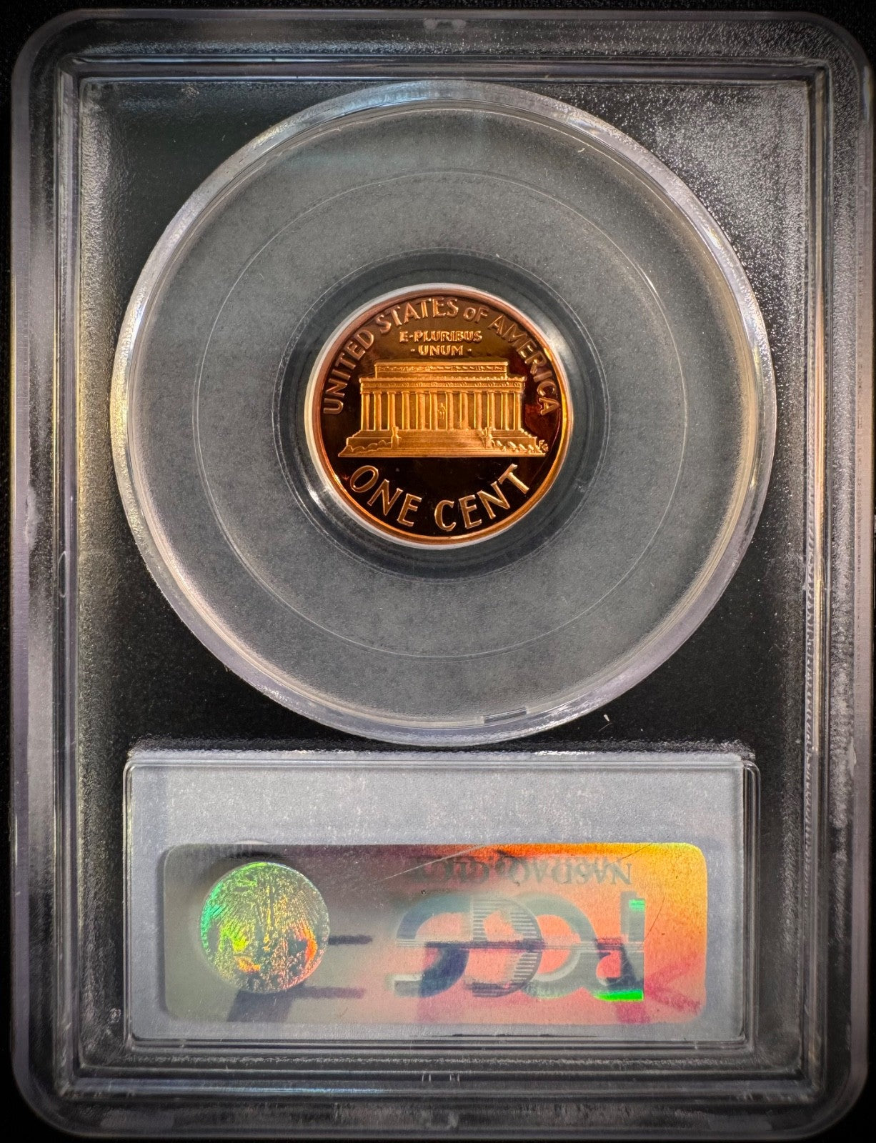 2007-S Lincoln Memorial Cent Penny PCGS PR69RD DCAM PROOF Coin DEEP CAMEO1