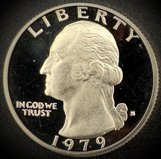 1979-S Washington Quarter PROOF Clad Coin0