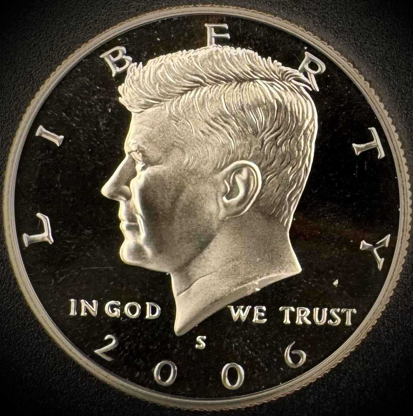 2006-S GEM PROOF Kennedy Half Dollar Clad 50C DEEP ULTRA CAMEO #40