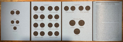 Official Whitman Coin Folder United States 250th Anniversary Collection P&D 20266