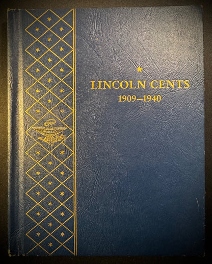 1909 VDB-1974 P D S Lincoln Cent Set NEAR Complete 165 Coins SEMI-KEYS Whitman1