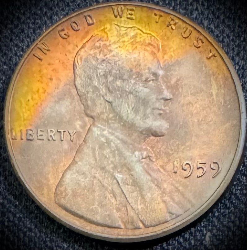 1959 P Lincoln Memorial Cent BU SEE VIDEO End Roll 2