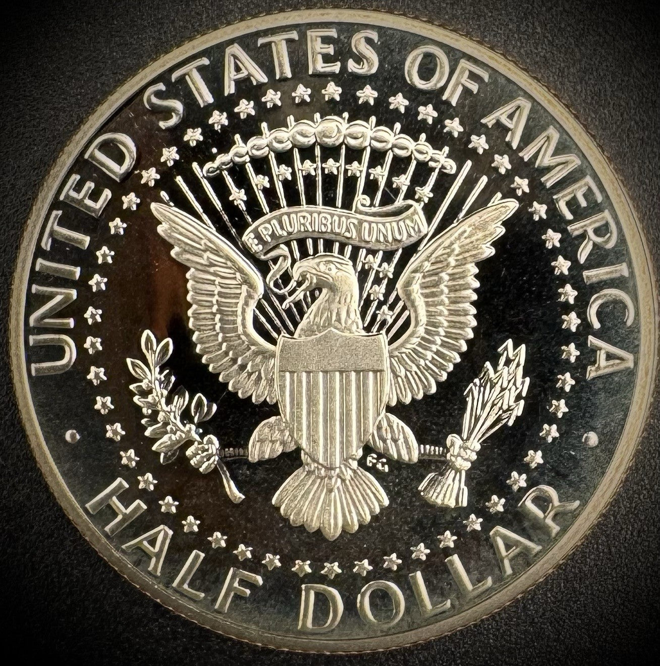 1989-S PROOF Kennedy Half Dollar Clad 50C DEEP ULTRA CAMEO1