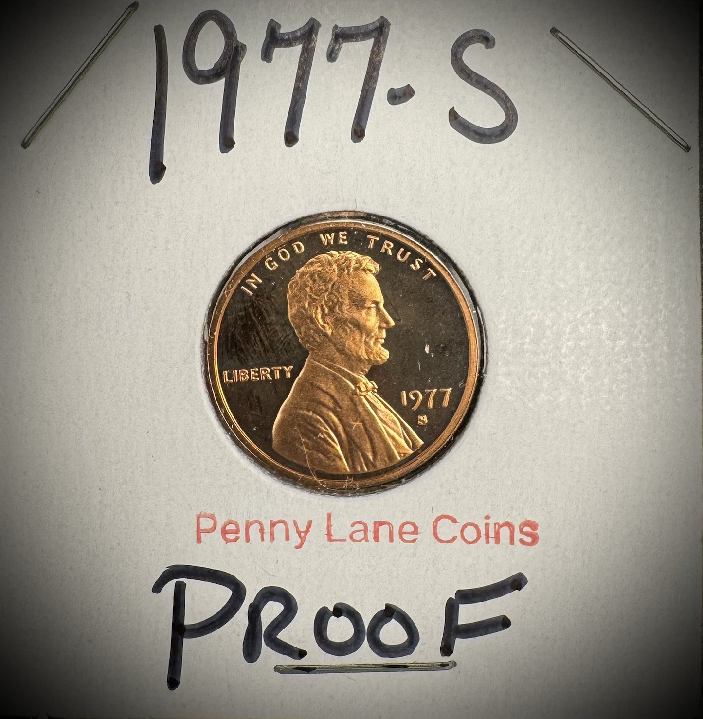 1975 1976 1977 1978 1979 S Type 1 & 2 Lincoln Memorial PROOF Cent 6 Coin Set Lot6