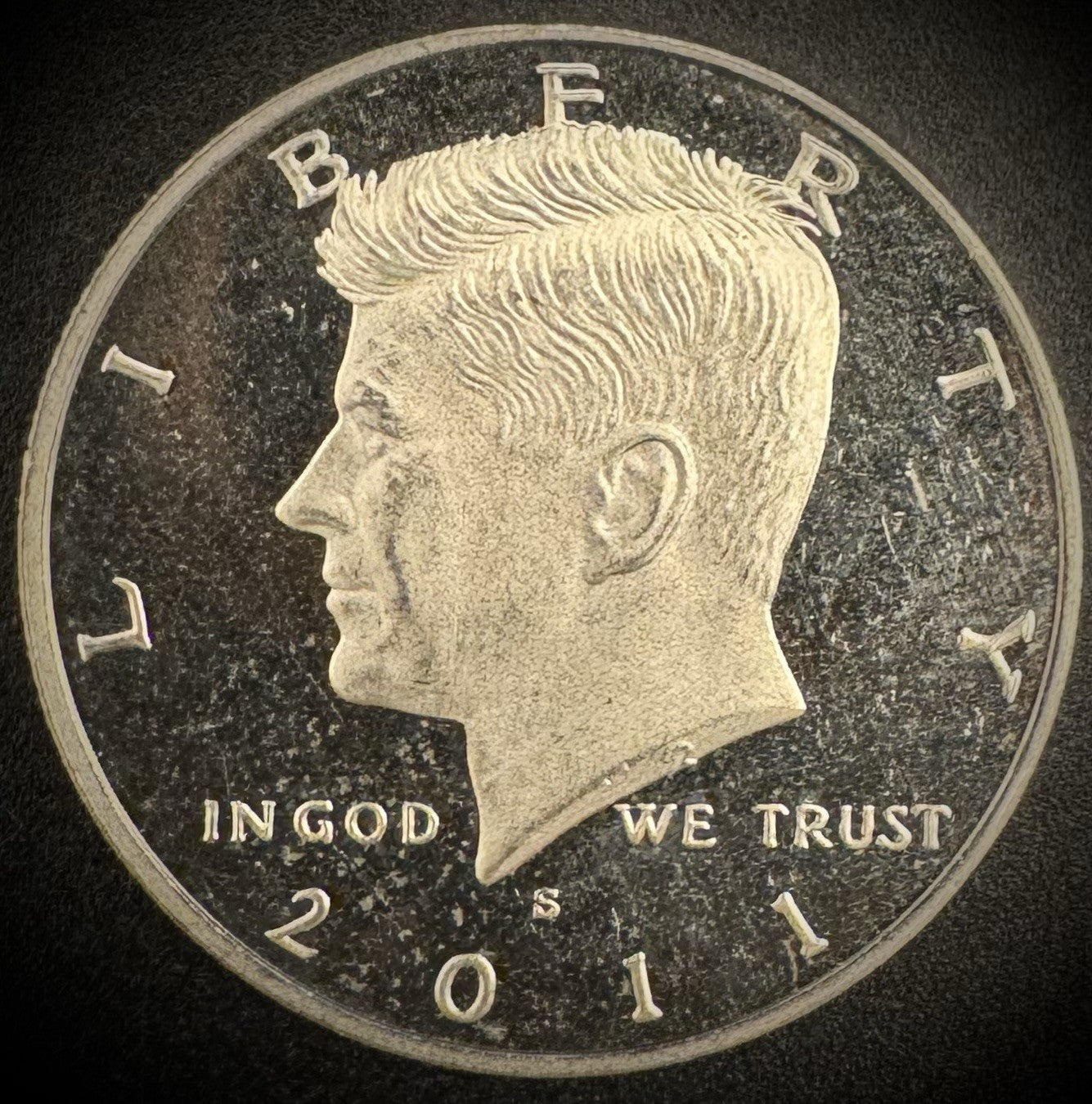 Impaired Kennedy Half Dollar PROOF Coin Lot Of 5 Clad & 1 Silver Coin READ MORE!4