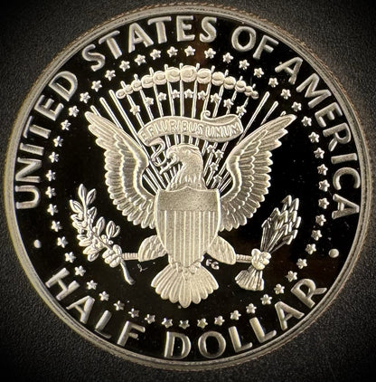1991-S GEM PROOF Kennedy Half Dollar Clad 50C DEEP ULTRA CAMEO1