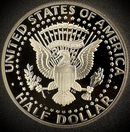 1991-S GEM PROOF Kennedy Half Dollar Clad 50C DEEP ULTRA CAMEO1
