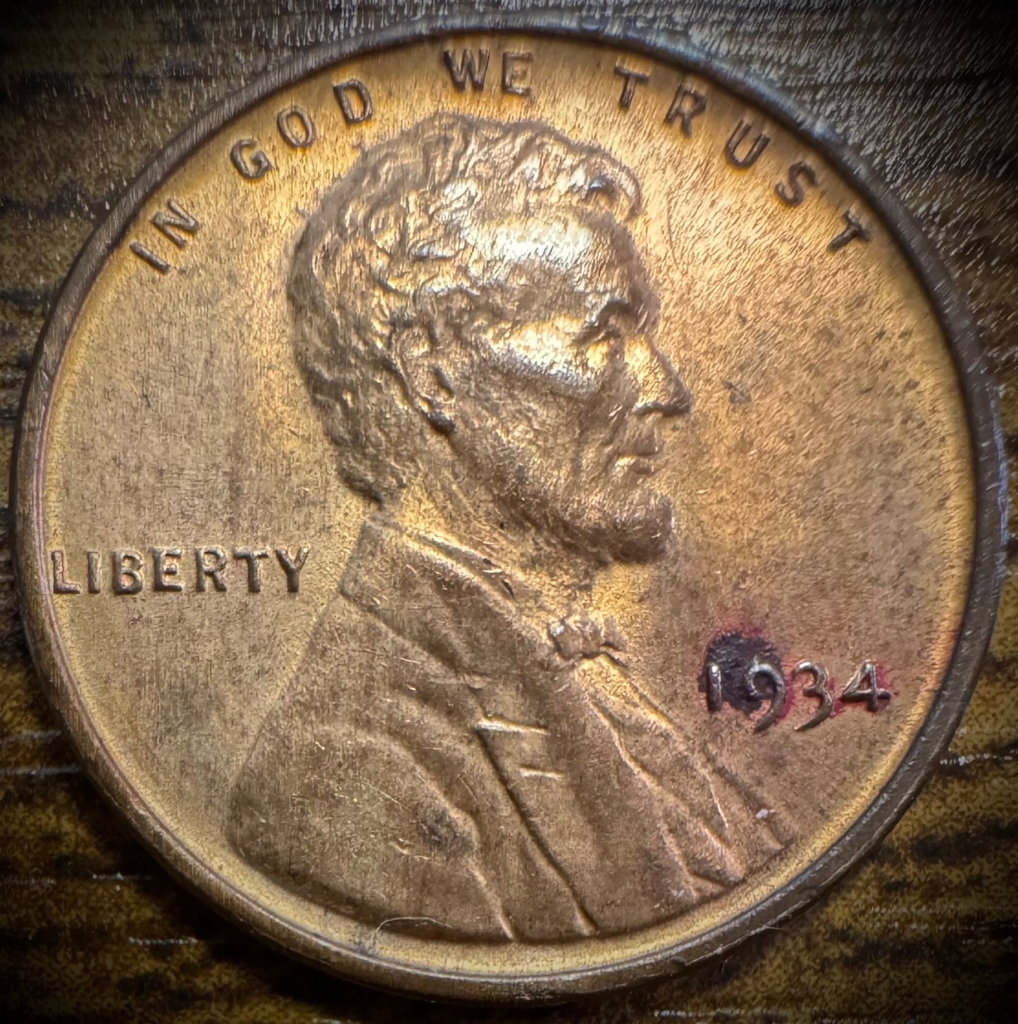 1934-P Lincoln Wheat Cent Uncirculated #40