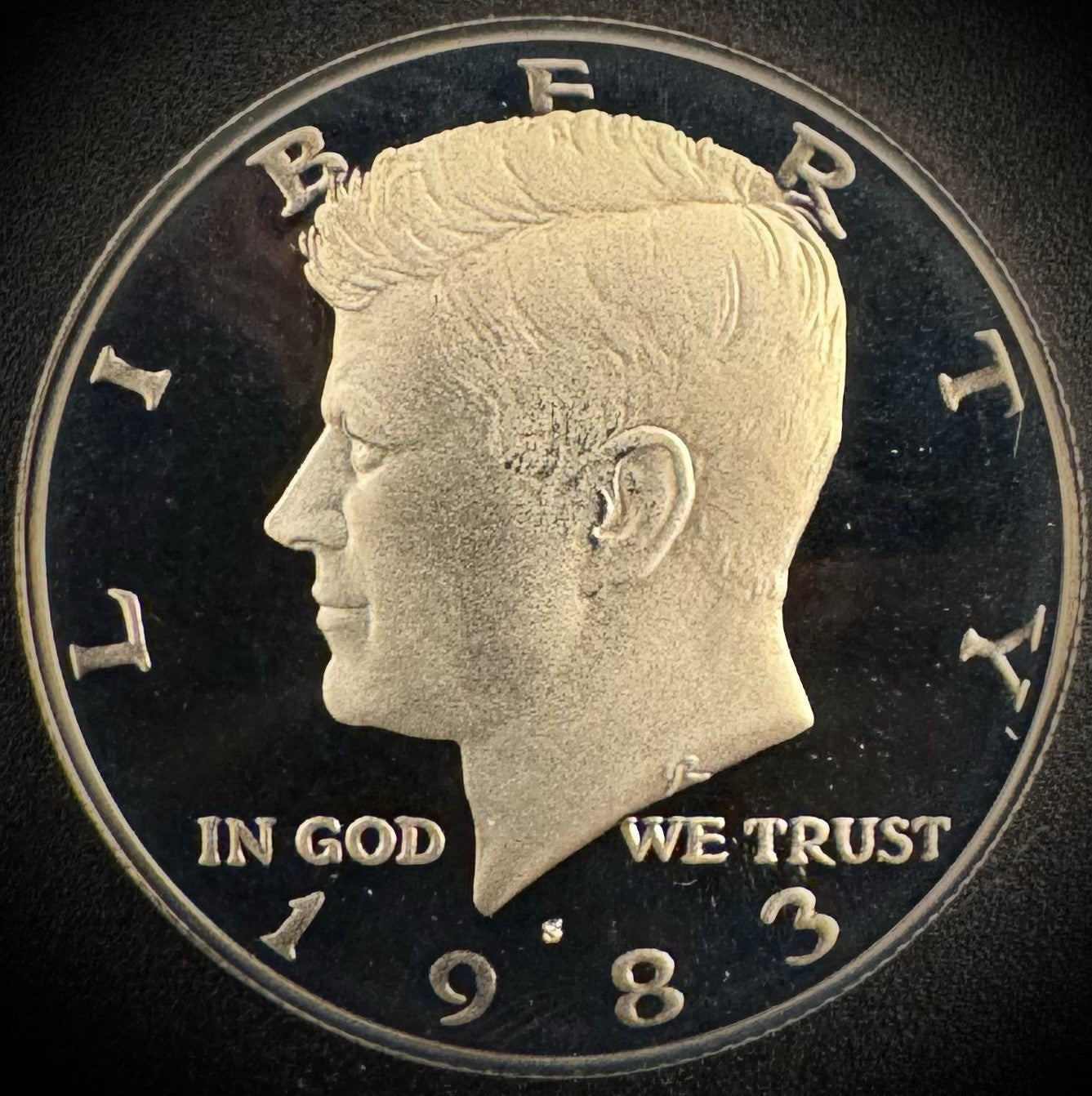 1983-S Kennedy Half Dollar GEM PROOF Clad 50C DEEP ULTRA CAMEO0