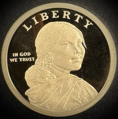 2020-S Sacagawea Dollar GEM PROOF DEEP ULTRA CAMEO Coin0