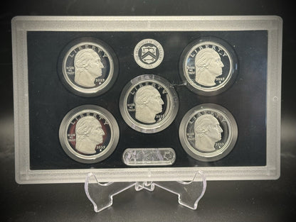 2025-S .999 SILVER America the Beautiful Quarter Set w 2025 US MINT Box COA0