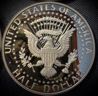 2017-2025 S Kennedy Half Dollar PROOF SET 9 Coins GEM DEEP CAMEO Fresh From Mint15