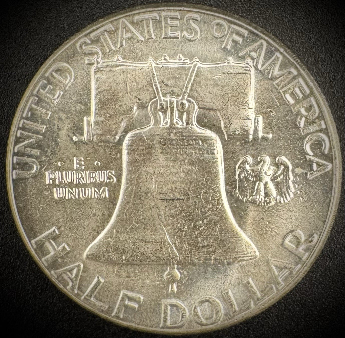 1963 P D Franklin Half Dollar BU Brilliant Uncirculated Lot of 2 90% Silver3