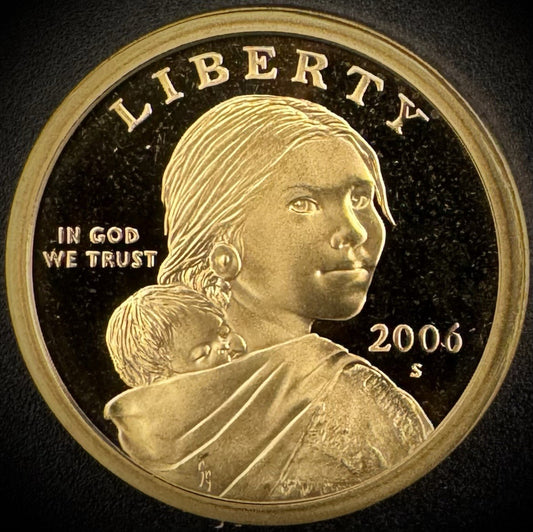 2006-S Sacagawea Dollar PROOF DEEP ULTRA CAMEO Coin0