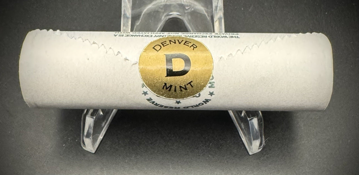 2006-D Jefferson Nickel BU Brilliant Uncirculated Roll Of 40 Coins1
