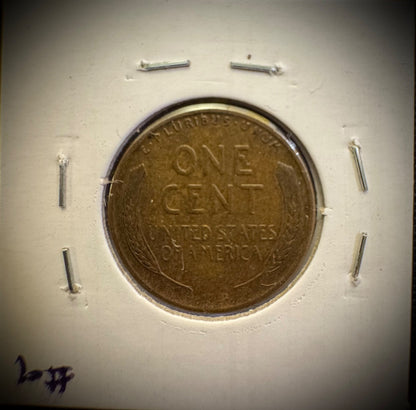 1909-P VDB Lincoln Wheat Cent Penny AU About Uncirculated First Year Of Type #93