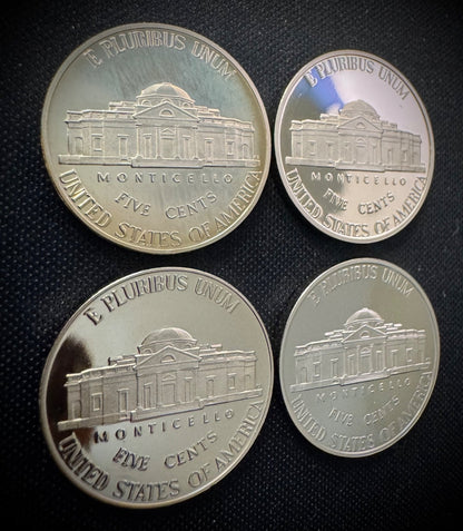 2016-2025 S Jefferson Nickel PROOF DEEP CAMEO Coin Set Lot 10 Consecutive Years7
