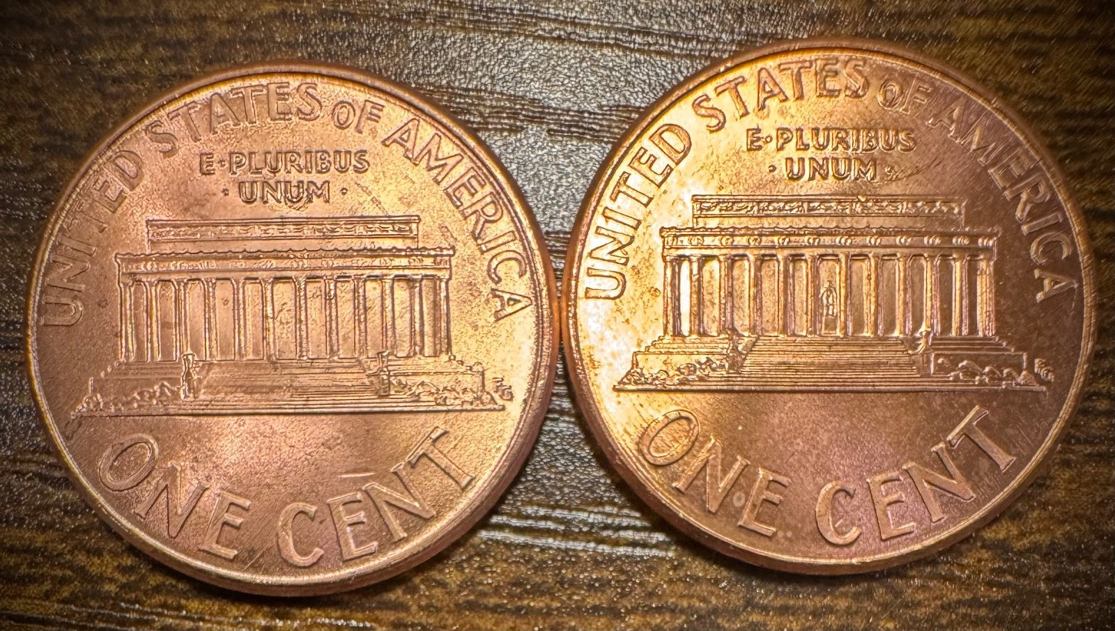 2001 P & D Lincoln Memorial Cent BU 2 Coin Set From Original Rolls1