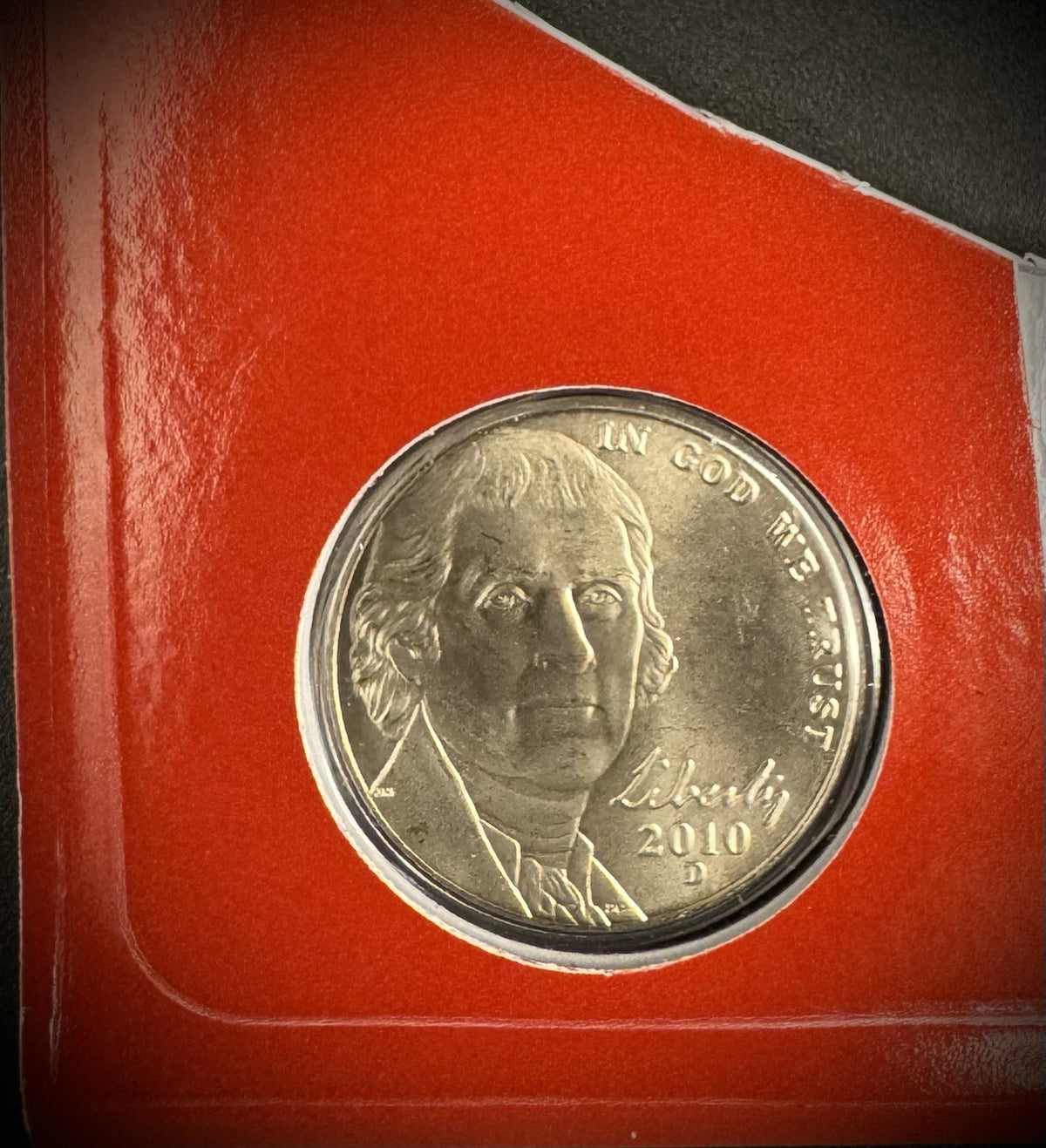 2010 P D Satin Finish Jefferson Nickel 2 Coin Lot From US Mint Uncirculated Set4