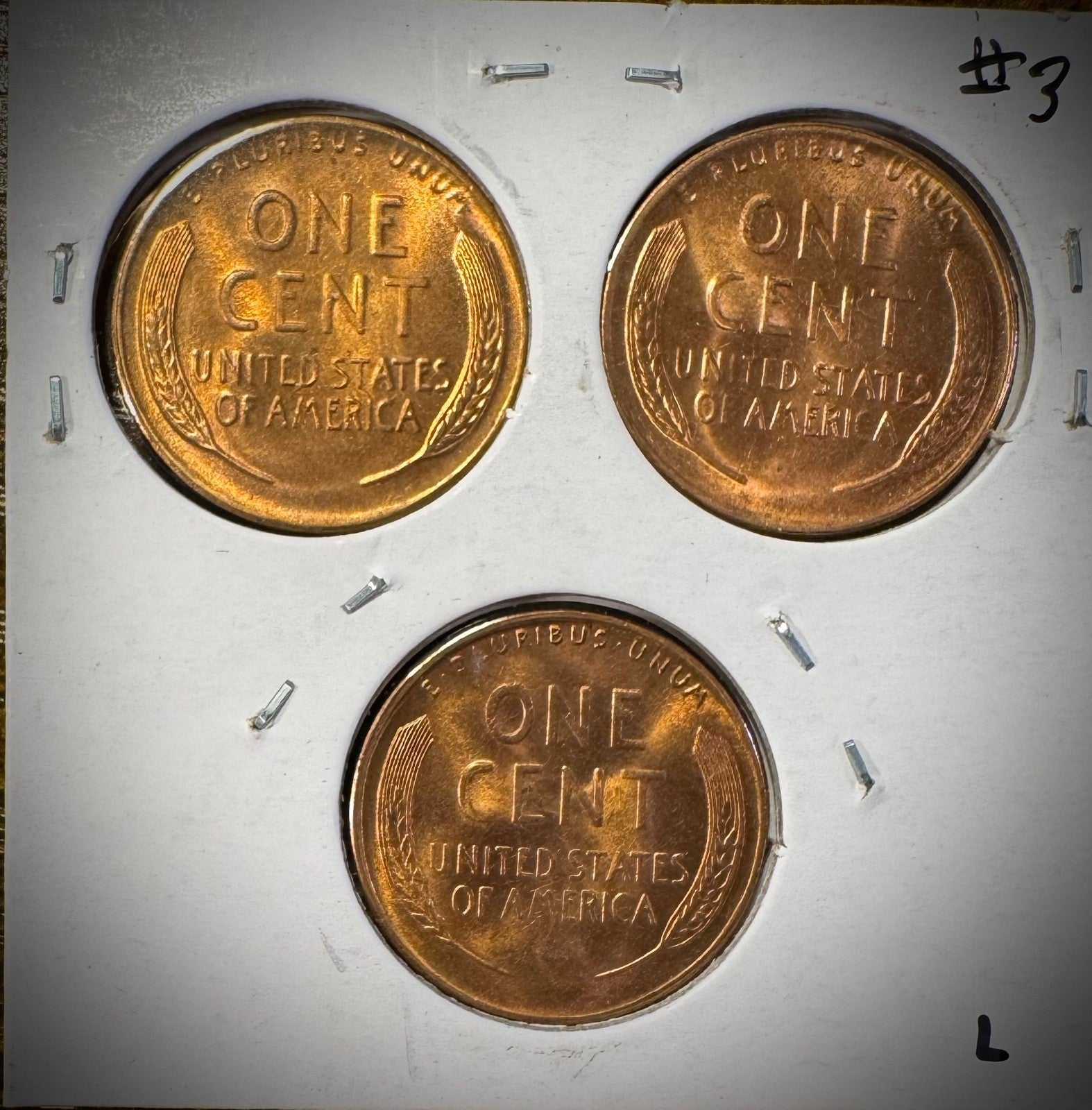 1946-S Lincoln Wheat Cent RED Brilliant Uncirculated Lot Of 9 Coins7