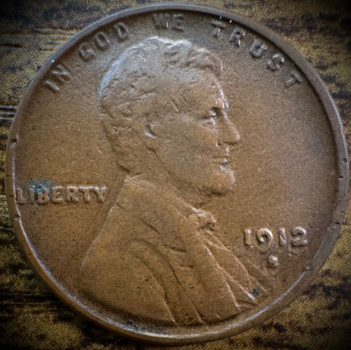 1912S Lincoln Wheat Cent SEMIKEY DATE #50