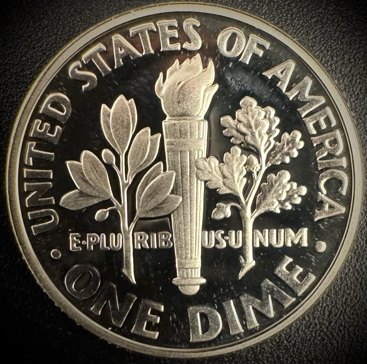 2004-S GEM PROOF Roosevelt Dime 10C SILVER DEEP ULTRA CAMEO Coin1