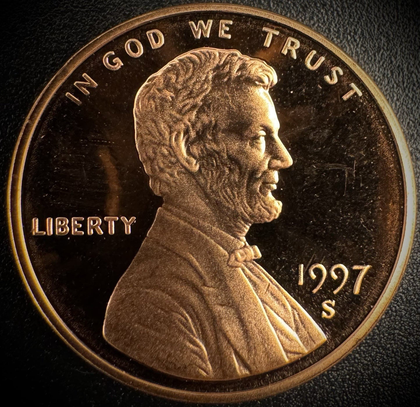 1997-S Lincoln Memorial Cent PROOF Coin Penny0