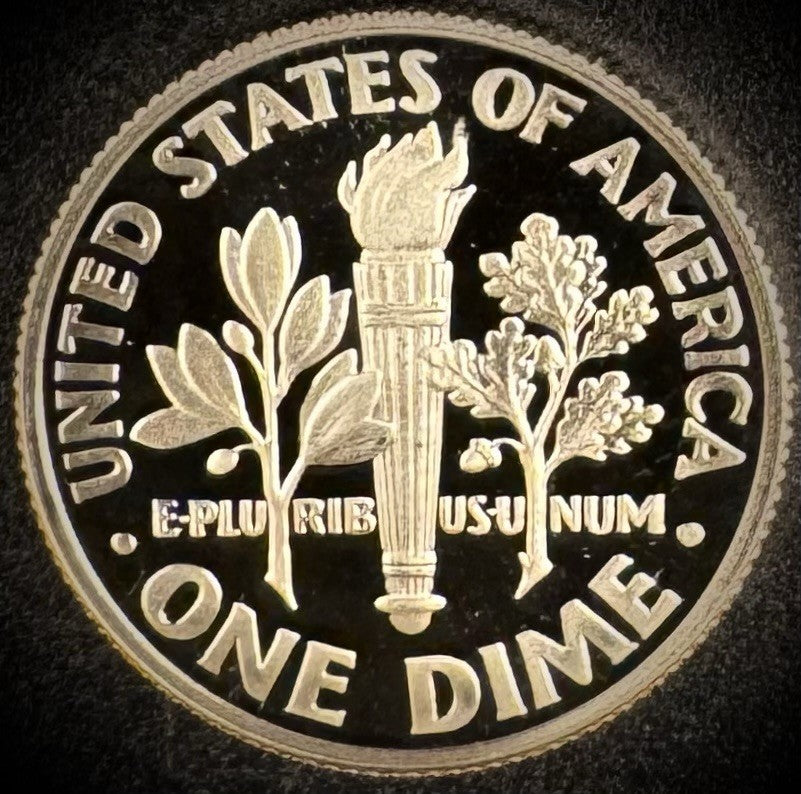 2009-S GEM PROOF Roosevelt Dime 10C Clad DEEP CAMEO Coin1