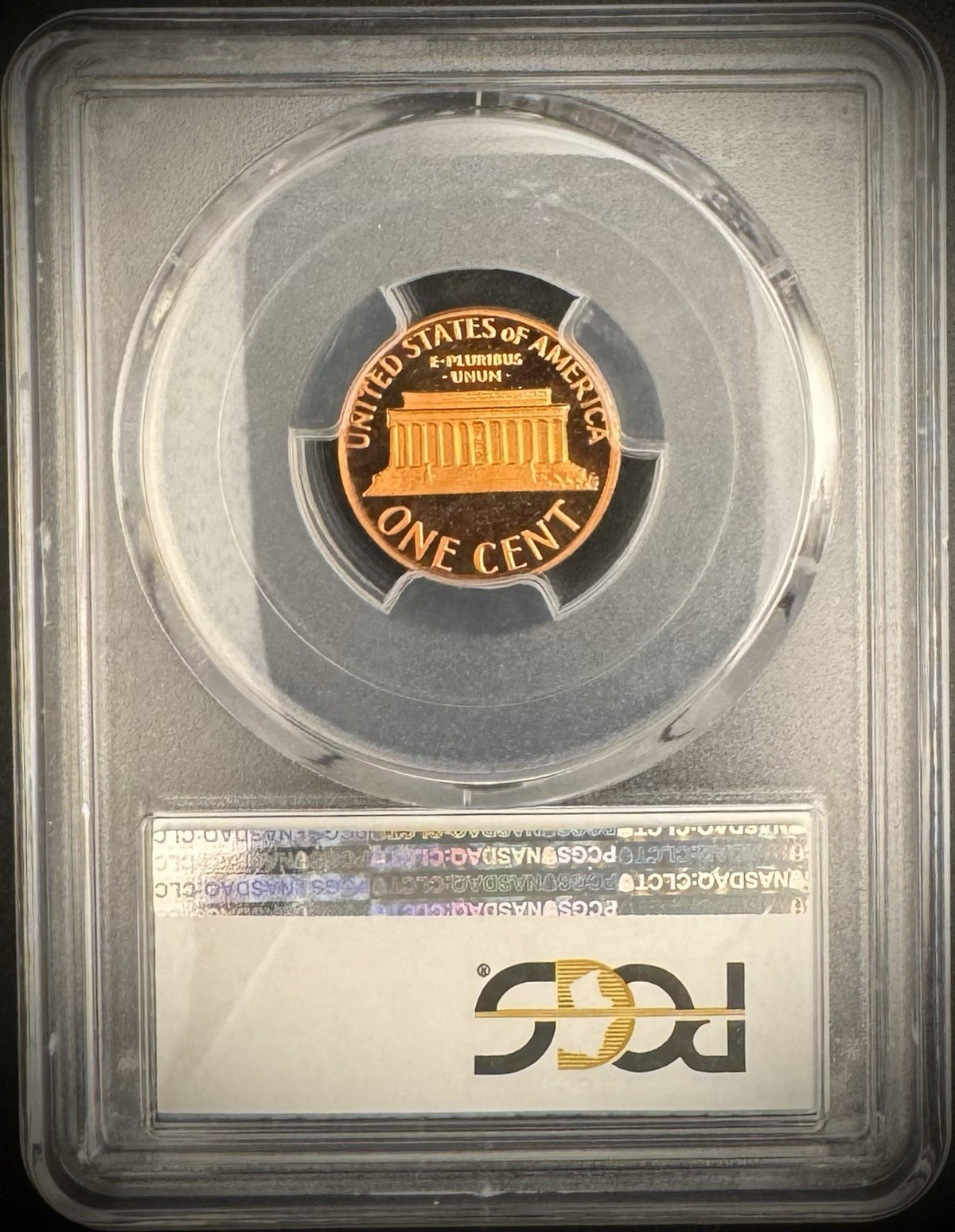 1993-S Lincoln Memorial Cent Penny PCGS PR69RD DCAM PROOF Coin DEEP CAMEO1