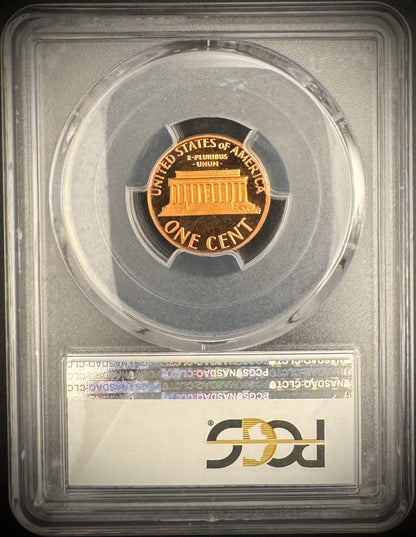 1993-S Lincoln Memorial Cent Penny PCGS PR69RD DCAM PROOF Coin DEEP CAMEO1