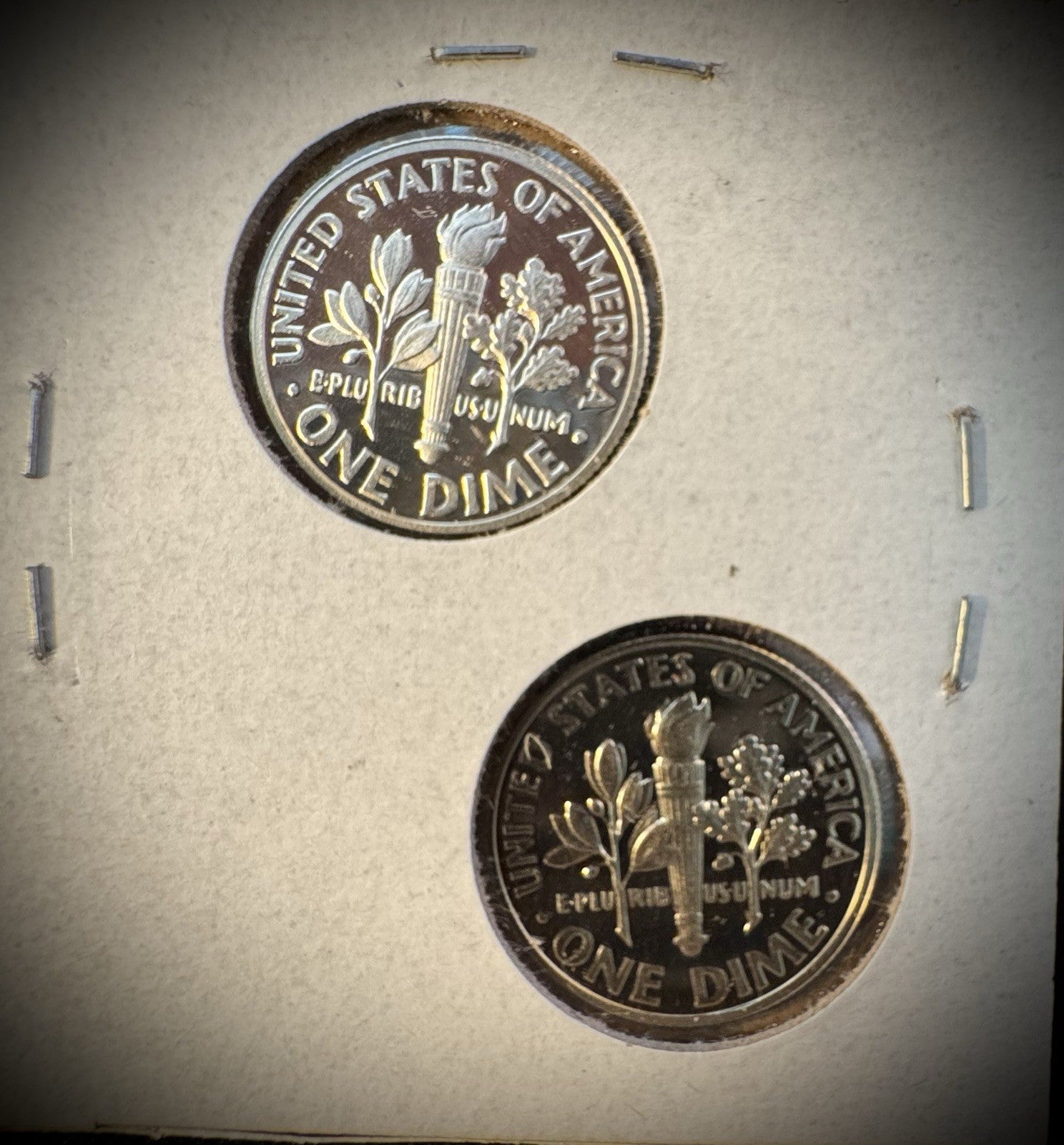 2016-S 90% SILVER And Clad GEM PROOF Roosevelt Dime 10C .900 Fine Lot Of 2 Coins7