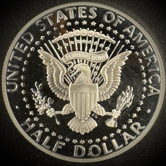 2002-S GEM PROOF Kennedy Half Dollar 90% SILVER 50C DEEP ULTRA CAMEO1
