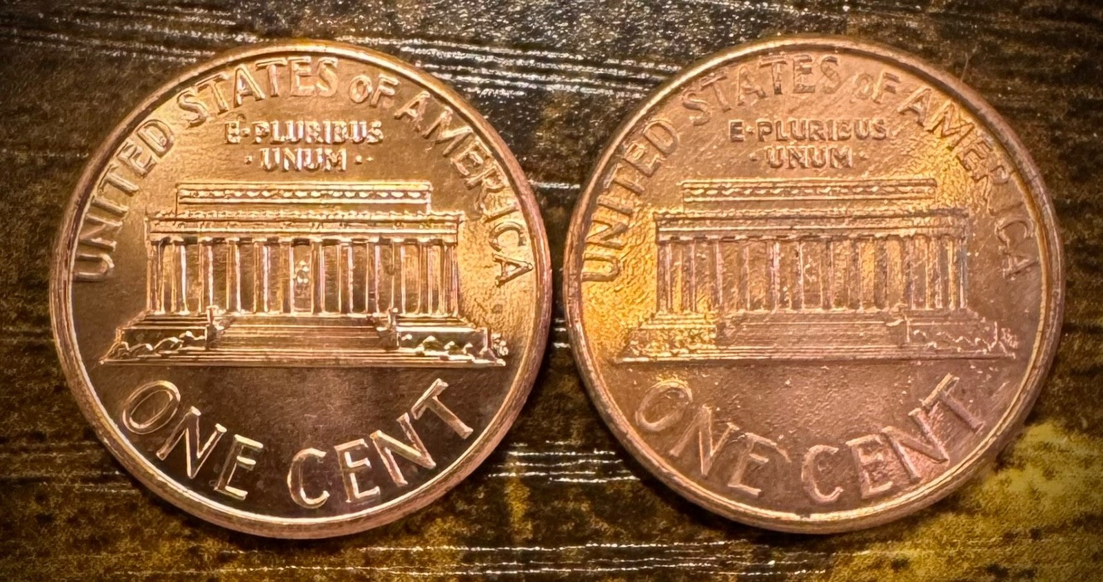 1988 P & D Lincoln Memorial Cent BU 2 Coin Set From Original Rolls1