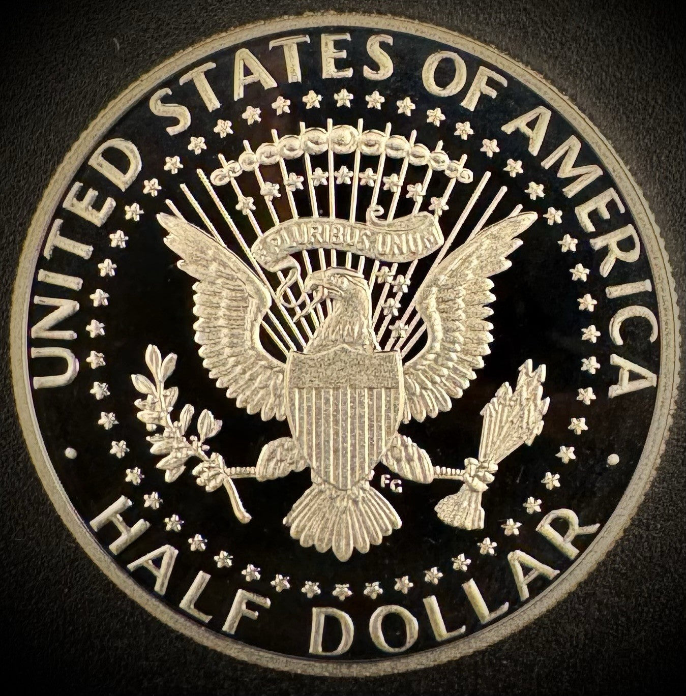 2013-S Kennedy Half Dollar GEM PROOF Clad DEEP ULTRA CAMEO Coin1