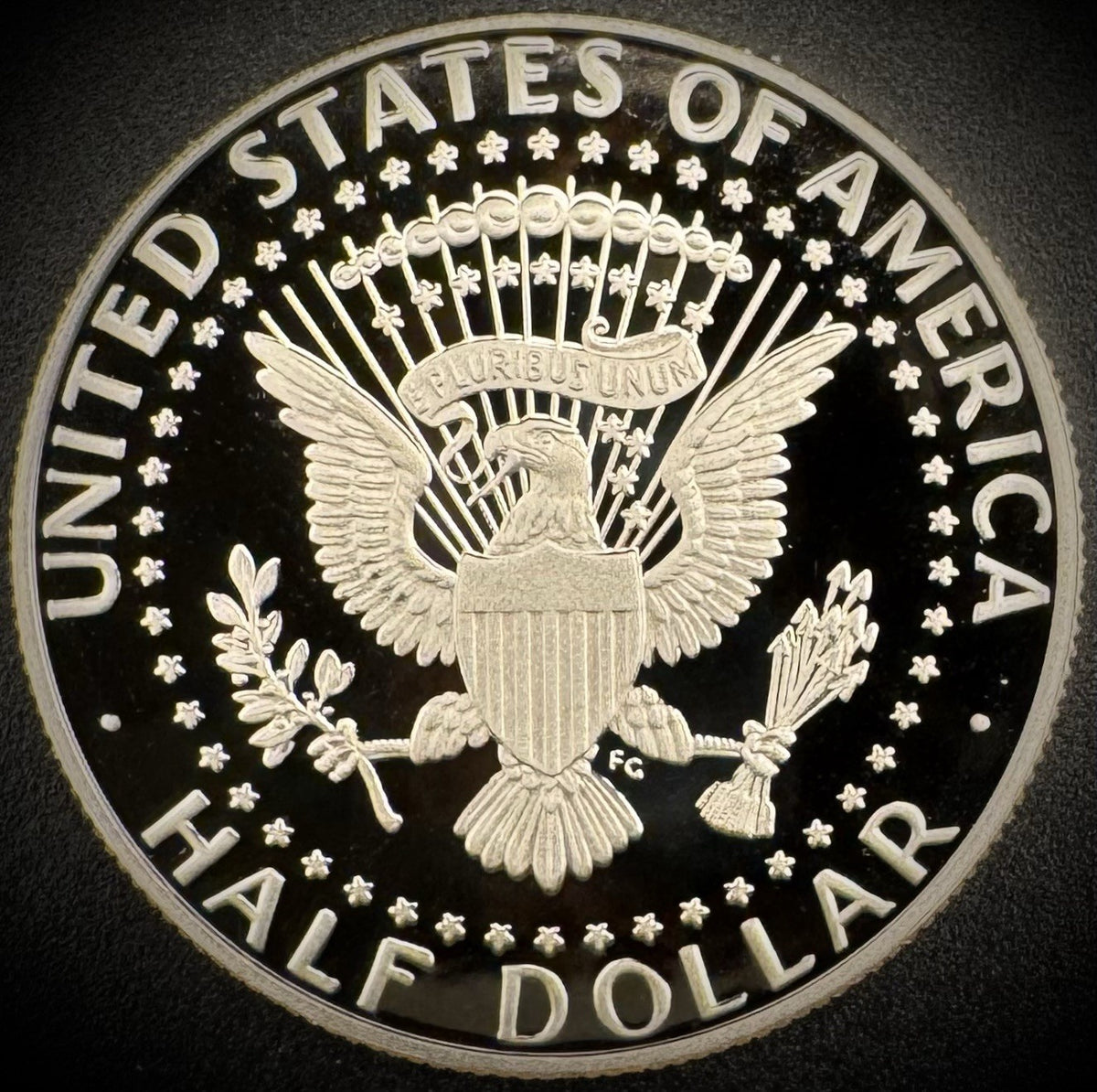2025-S Kennedy Half Dollar GEM PROOF Clad DEEP ULTRA CAMEO Coin From US Mint Set1