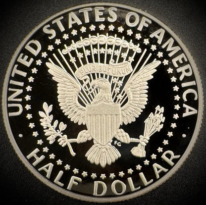 2025-S Kennedy Half Dollar GEM PROOF Clad DEEP ULTRA CAMEO Coin From US Mint Set1
