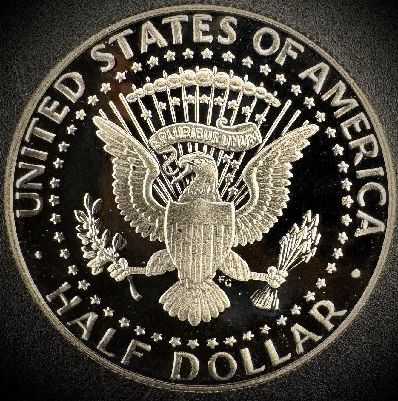 1999-S GEM PROOF Kennedy Half Dollar Clad 50C DEEP ULTRA CAMEO From US Mint Set1