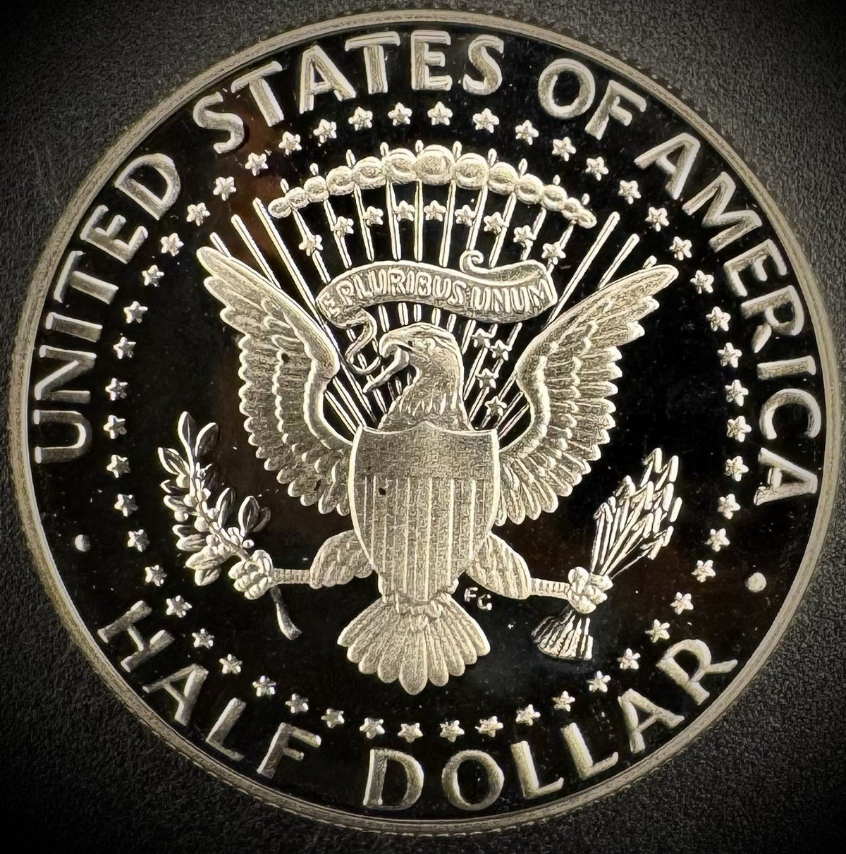 1999-S GEM PROOF Kennedy Half Dollar Clad 50C DEEP ULTRA CAMEO From US Mint Set1