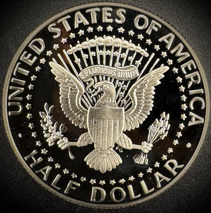 1999-S GEM PROOF Kennedy Half Dollar Clad 50C DEEP ULTRA CAMEO From US Mint Set1