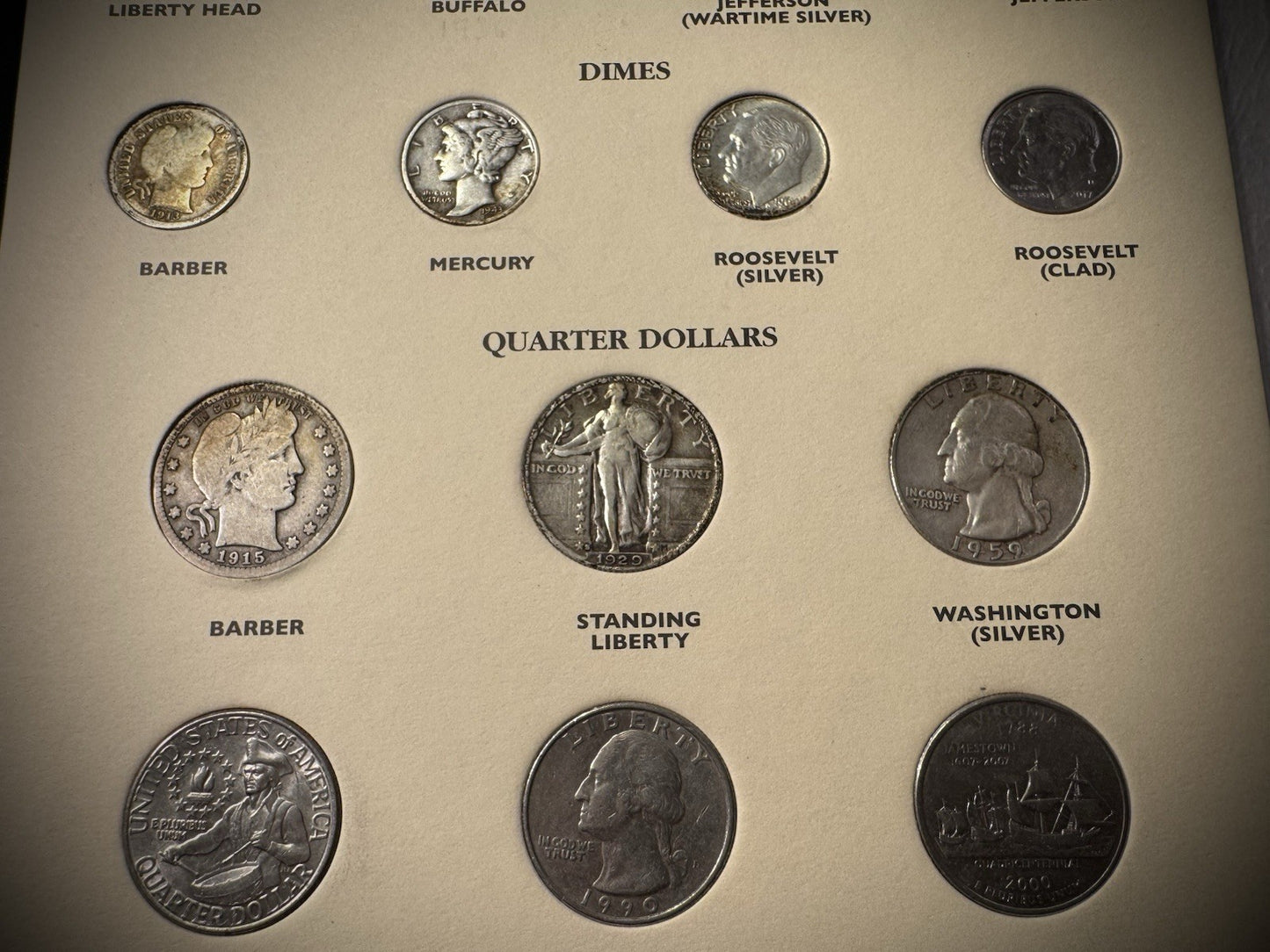 20th Century US Type Coins COMPLETE SET 36 Coins Includes Birth Year 1950 SILVER8