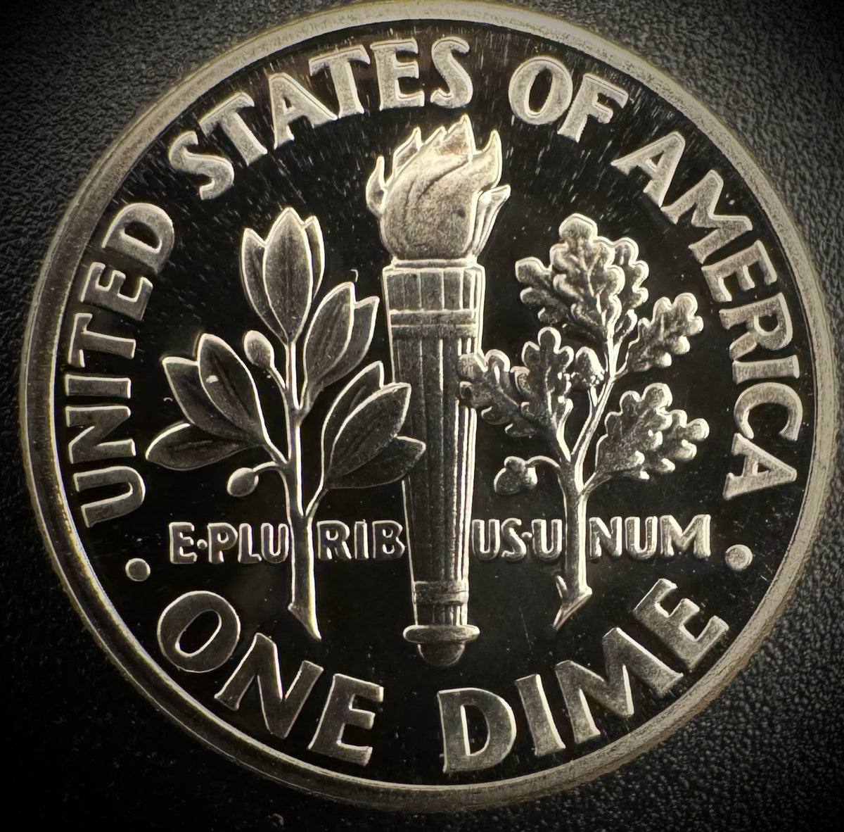 1996-S GEM PROOF Roosevelt Dime 10C Clad DEEP CAMEO Coin From US Mint Proof Set1