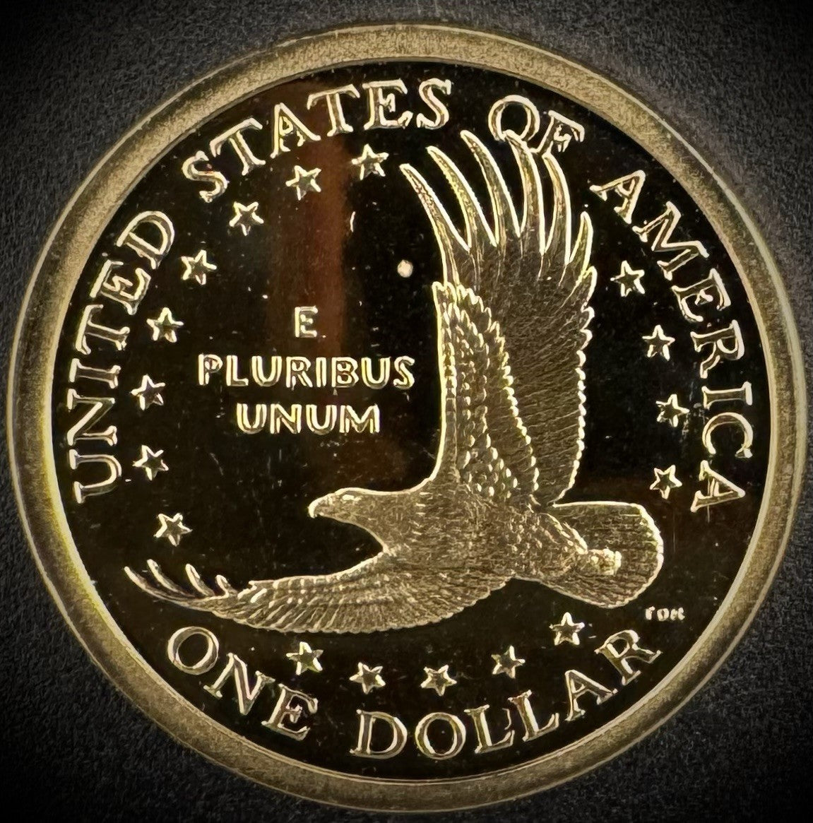 2000-S Sacagawea Dollar PROOF DEEP ULTRA CAMEO Coin From US Mint Proof Set1