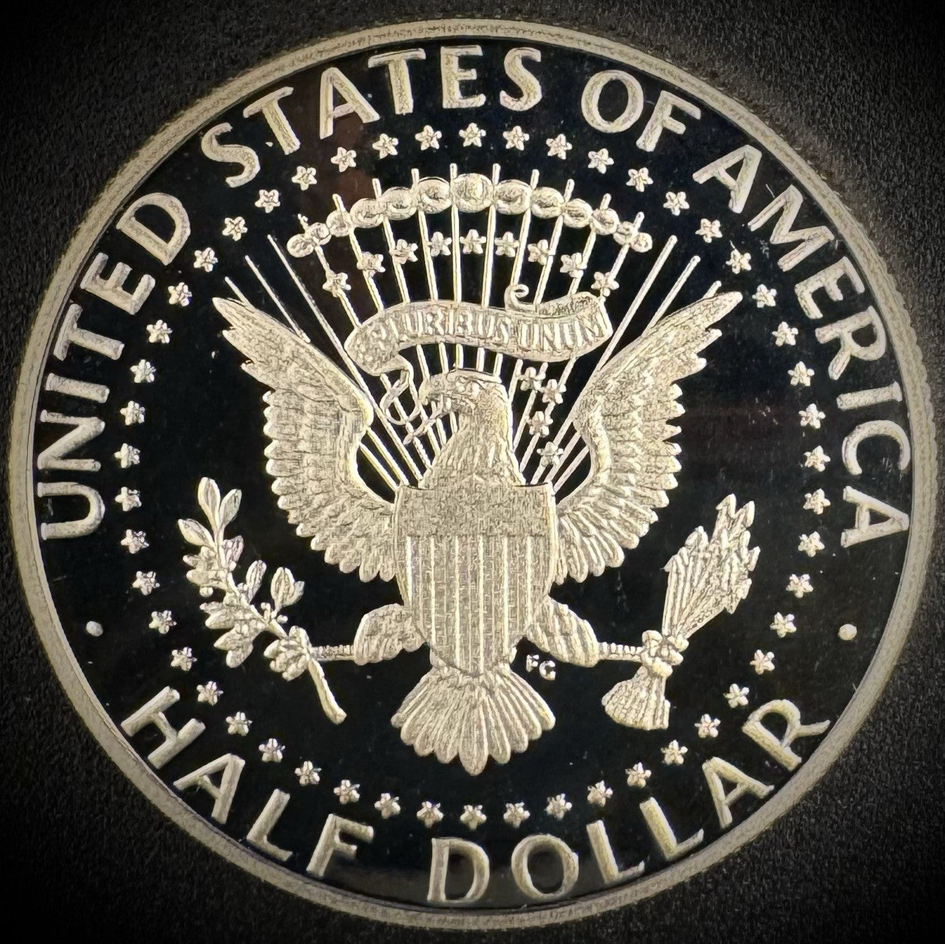 2012-S Kennedy Half Dollar GEM PROOF Clad DEEP ULTRA CAMEO Coin1