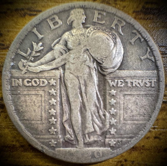 1920 25C Standing Liberty Quarter0